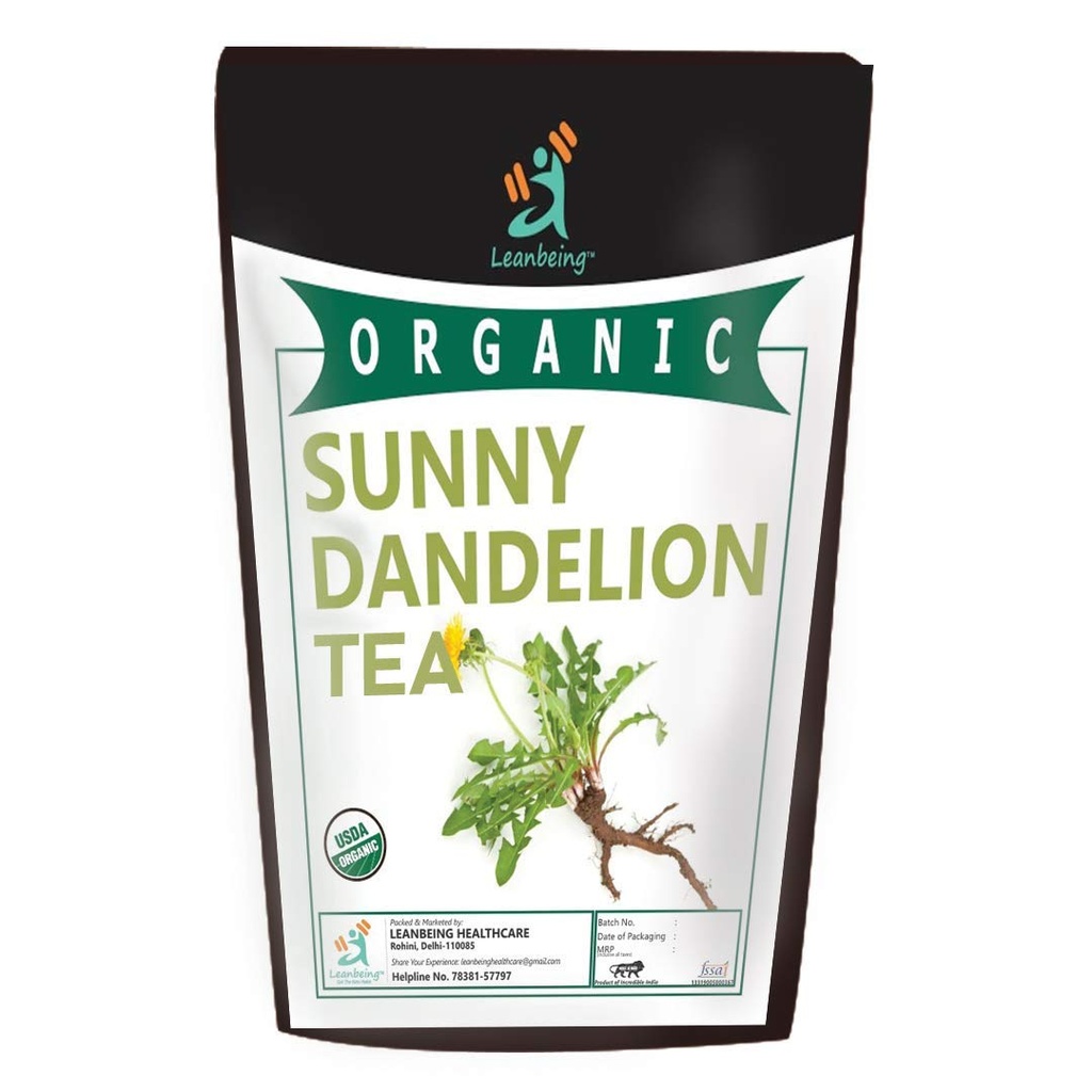 Astha Leanbeal Organic Dandelion Leaf & Root (100Gm) Zeliščni čaj 