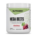 NutraBio Organic Beet Root Powder Superfood z nitrati in antioksidanti - podpira zmogljivost, cirkulacijo, pretok krvi in splošno zdravje - ne-GMO, vegetarijanci, 30 Serving
