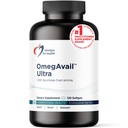 Designs for Health OmegAvail Ultra TG ribje olje 1200mg - Triglicerid oblika Omega 3 ribje olje dodatek z DHA/EPA - Brez ribjega pookusa (120 Softgels)