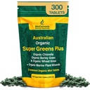 Biogeneza SuperGreens Plus tablete – število 300 (200 mg) 