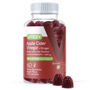 Viteey Apple Cider Vinegar Gummies in Ginger – 1000 mg ACV Gummies za hujšanje, detox in digestion – Vegan, Gluten-free – 60 Count