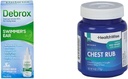 Debrox Plavajoče kapljice za uho, 1 Fl Oz in zdravjeWise Medicated Chest Rub, 4 oz. Sklop