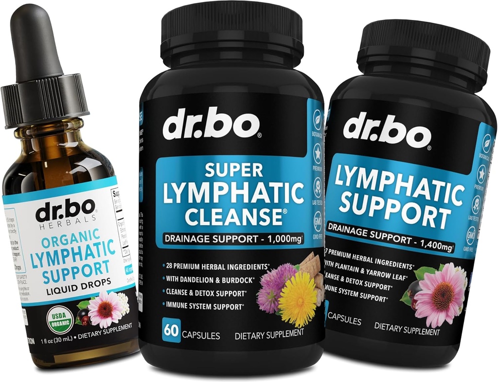 Limfatični izcedek Dodatki tablete in kapljice - organska limfatična podpora Tekoče kapljice Očistite kapsule z Echinacea, Ginger, Dandelion, Red Root dodatek Lymph Detox Cleanse System Drinage