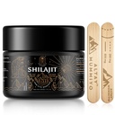 Shilajit Resin s Fulvic Acid & Trace Minerals, Original Sibirski Shilajit Pure z 85+ Humic Acid Supplement Gel za energijo in imunski sistem - 100 Serving / 50g