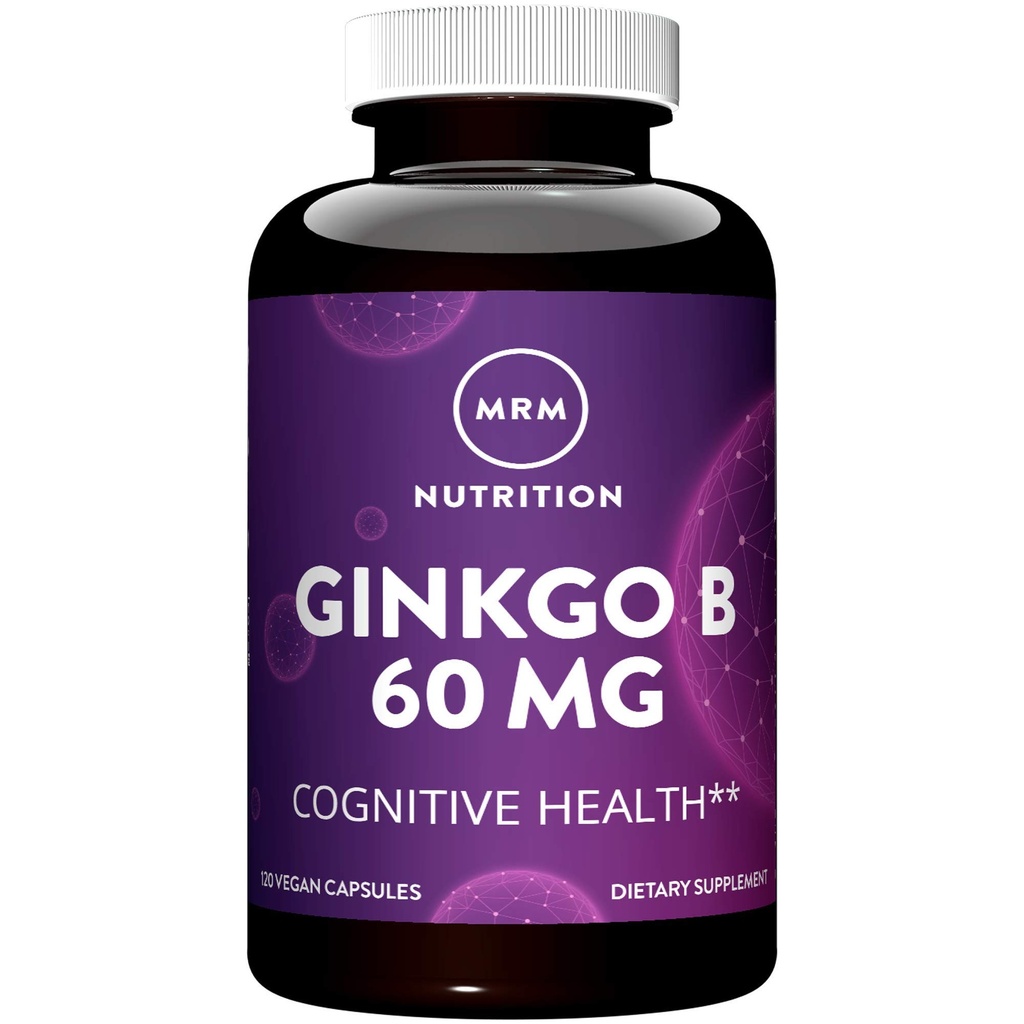 MRM Nutrition Ginkgo B 60mg 
