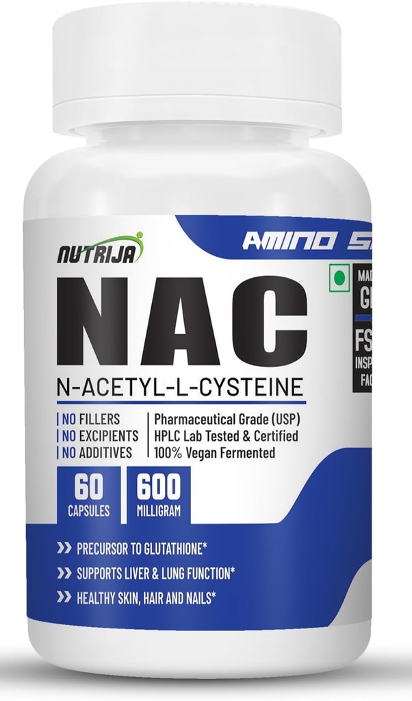 N-acetil CYSTAINE (NAC) (600 MG) - 60 kapsul