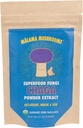 Chaga Extract Powder by Malama, Organski sadni Body Chaga Goba Powder, Superfood Adaptogene, Podpira imunski sistem, zdravje kože in utrujenost, 100 Serving