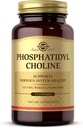 Solgar Fosfatidilholin, 100 Softgels - spodbujanje zdrave kognitivne funkcije - pridobljen iz lecitina - Vsebuje holin za nevrotransmiter acetilholin - Gluten Free, Dairy Free - 50 Serving