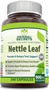 Herbal Secrets Nettle Leaf 900 Mg na serviranje 240 Kapsule Dopolnilo - Podpira sečni trakt in prostata -Podpore zdravje zgornjih dihal