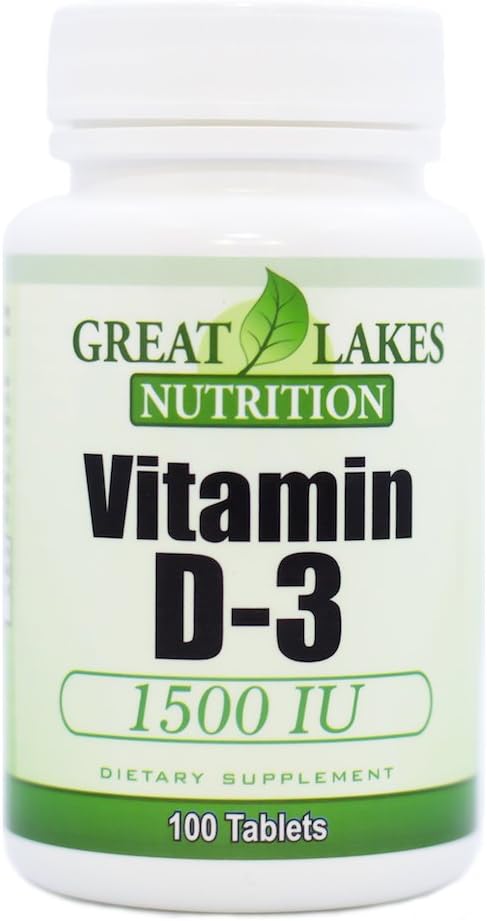 Vitamin D-3 z visoko jakostjo 1.500 i.e. (3 paket) 