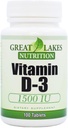 Vitamin D-3 z visoko jakostjo 1.500 i.e. (3 paket) 