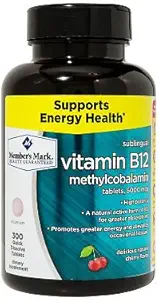 Člani Označite podjezični vitamin B12 5000mcg (300 števec) (3 paket)