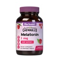 Bluebonnet Nutrition EarthSweet Melatonin 1 mg Hitro ukrepanje hitro raztapljanje nočnega časa Sprostitev & mirno spanje podpora - Pomoč za spanje - Gluten-free, Vegan - Okus - Žvečljive tablete malina