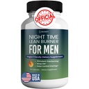 Nočni čas Lean Burner za moške Napredno spanje dodatek Vitamin D noč Burner & Anabolic recovery, Naravni spanec pomoč z magnezijem, Ashwaganda (1)