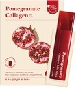Granatna kolagen žele palica (20g x 30 palic) marin kolagen peptide s 100% Real Spain Granatno jabolko - brez umetnih arom - brez konzervansov - brez dodanega sladkorja - Easy-to-Absorb