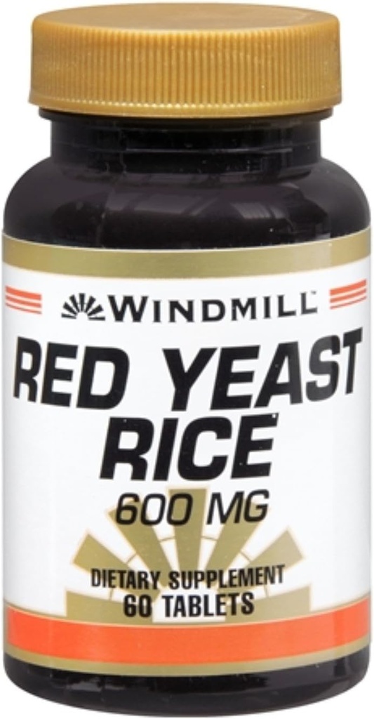 Windmill Red Yeast Rice 600 mg tablete 60 tablete (paka 3)