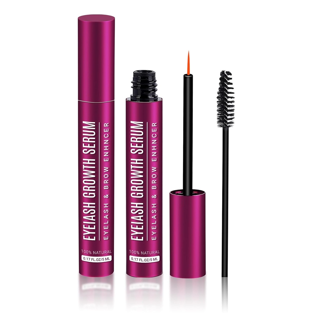 Lash serum za rast trepalnic, serum za rast trepalnic(5ml), Odklenite skrivnost za daljšo, Fuller, in več Luksuzni las z trepalnic rastni serum