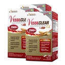 LABO Nutrition Vesseclear EX: Nattokinase NSK-SD+Elastin F za čisto in prožno krvno žilo. Japonski najbolj klinično raziskan, Funkcionalni odmerek, kislo-odporne/zapoznele kapsule za sproščanje, 90 število