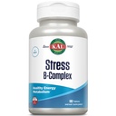 KAL Stres B kompleks vitamin dodatek, Vitamin B kompleks za energijo, stres, formiranje rdečih krvnih celic in imunske podpore, z vitaminom B12, B6 in folna kislina, 60-dnevno garancijo, 50 Serv, 100 tablet