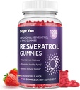 Liposomal NAD Resveratrol Supplement Gumies 1200mg z NAD+, Quercetin, TMG, Pterostilbene, izvleček rdečega vina, antioksidant, zdravo staranje, celično popravilo, energija, funkcija možganov - 60 Gumies