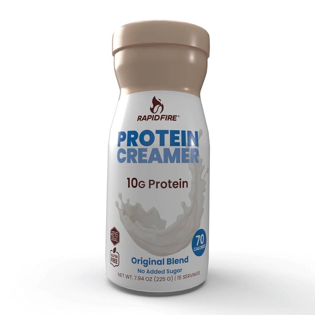 Beljakovine Creamer, Original Mešanica, Keto prijazno, 10g beljakovin z vitamini in minerali, 15 Serving, Lahko poveča presnovo in povečanje energije, Multi