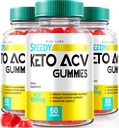 Rize laboratoriji - Speedy Extreme Keto Plus ACV Gummy za napredno hujšanje z Apple Cider Kis 2000mg dodatek (180 Gummies)