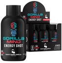Gorila Mind Energy Shots (Pack od 6) - Izboljšano fokus & Energija, Sugar-free, hitro delovanje, Močna Formula z vitamini in naravnimi ekstrakti (Črna Cherry Vanilla)