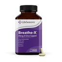 Dihanje-X - Alergija & Sinus Relief Supplement - podpira Sinuze & Nasal Neugodje - neudobno in hitro delovanje - Quercetin, Bromelain, Citrus Bioflavonoidi, Nettle Leaf & Vitamin C - 180 kapsul