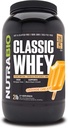 NutraBio Classic Whey Protein Powder- 25G proteinov na Scoop - Celoten Spectrum Amino Acid Profil - Brez polnil, umetne barve, konzervansov - Oranžne sanje, 2 funta