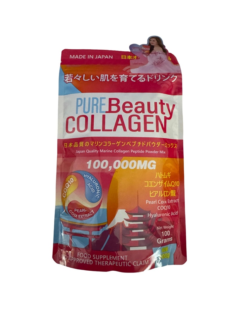100.000 mg mešanice kolagena v prahu