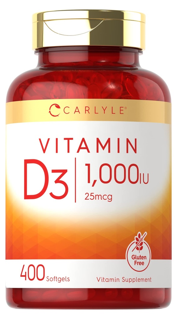 Carlyle Vitamin D3 1000IU 