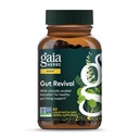 Gaia Herbs Gut Revival - Herbal Digestive dodatek za podporo Gut zdravje - izdelan z Astragalus, Gotu Kola, Jujube & More - Brez mleka, Soy & Gluten - 60 Vegalske kapsule (60 strežbe)