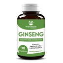 Zeliščna nebesa naravna energija in fokus Ginseng kapsule 90 Štetje za Vitalnost in Wellness - 100% zeliščna formula