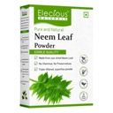 100% Natural Neem Powder Margosa, Azadirachta Indica Leaf Powder Idealen za obraz in lase Chemical Prosti čistilec za zdrave lase 200gm