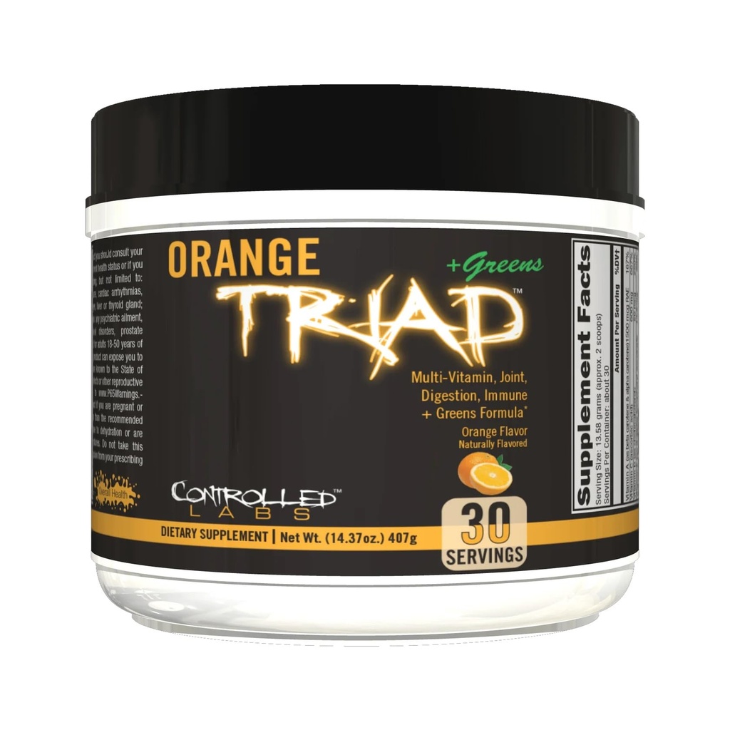 Nadzorovana Labs Orange Triada, 0,9 funt