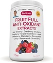 ANDREW LESSMAN Fruit Full Anti-Oxidant Extracts Powder 600 Serving - 14 Naravni sadeži in jagodni izvlečki. Borovnice, brusnice, grozdno seme, grah, resveratrol in še več.