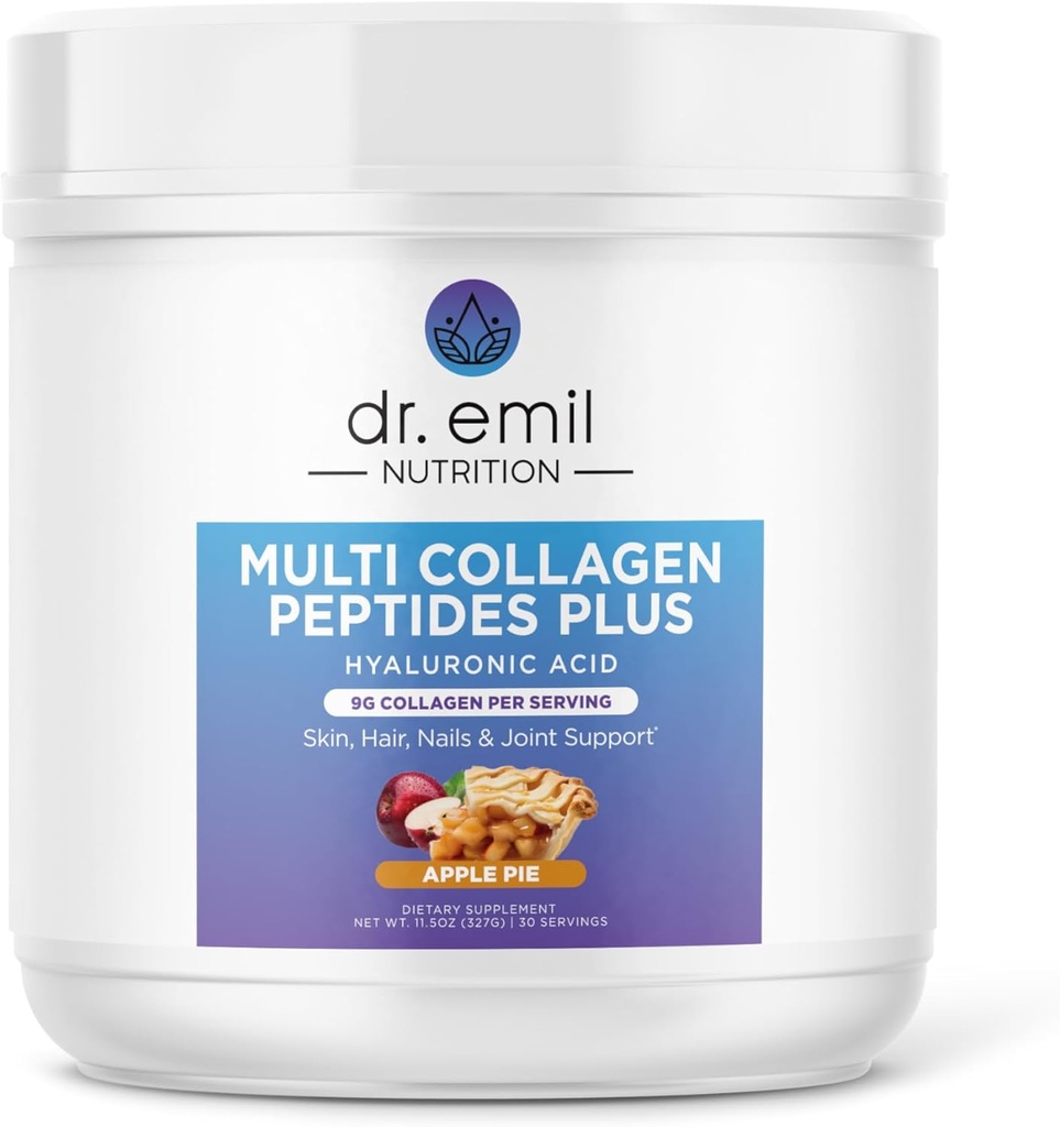 DR. EMIL NUTRITION Multi Collagen Peptides Plus - Jabolčna pita Flavor 