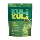 Kuli Kuli Zelena moč [6 oz] - Super zeleni powder - Nutrient Dense Moringa, Wheatgrass, Broccoli & Ječmen travna mešanica - 100% rastlinsko osnovana organska superhrana Pozder Izvira iz oddaljenih kmetij