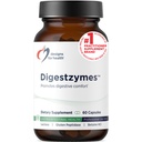 Designs for Health Digestymes - Prebavni encimi + betain hidroklorid za plinsko-hlajenje - Pepsin, Ox Bile, Enzyme laktaze in encimi lipaze za prebavo (60 kapsul)