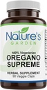 Nature's GARDEN ESSENTIALS Origano vrhovni (w/Garlic, Čebula, Ginger & Cayenne) - 90 Veggie Caps