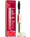 Gya Labs Lash and Brow Oil - 100% Pure Natual Organic Castor Oil trepalnice in obrvi Serum za Polne lase in brvi (0,34 Fl Oz)