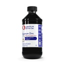 Quantum Nutrition Labs Tekoči cink dodatek kapljice - Cinkov sulfat Tinktura za odrasle, 25mg na serviranje, Metabolične funkcije in imunske podpore - 8 Fl Oz steklenica