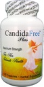Candida-free Natural Balance Podpora Formula za Yeast Overfage Cleanse in Detox za ženske. 120 Veganskih kapsul.