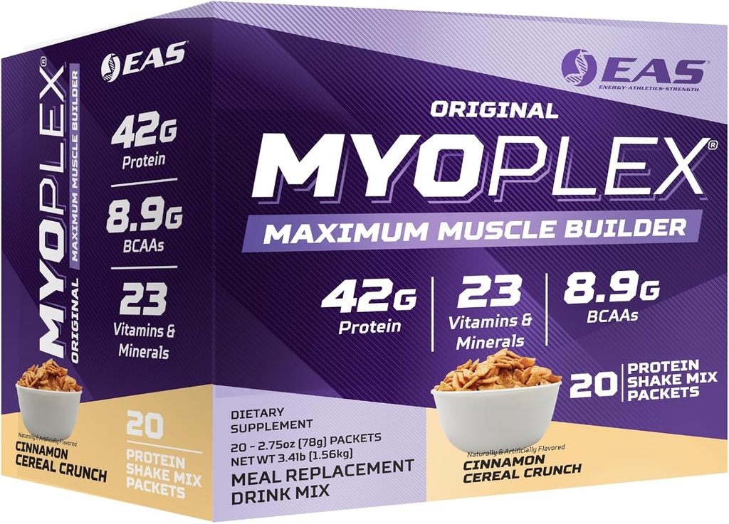 EAS eksperimentalne in uporabne znanosti Original Myoplex maximum Muscle Builder, Nadomestni obrok Beljakovinski napitek Mix 