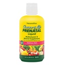 Nature Plus Vir življenja Prenatal Tekoči, Tropsko sadje - 30 fl oz - Multivitaminski in mineralni dodatek - Hranilna podpora med nosečnostjo - Gluten Free, Vegetarian - 30 Servinges