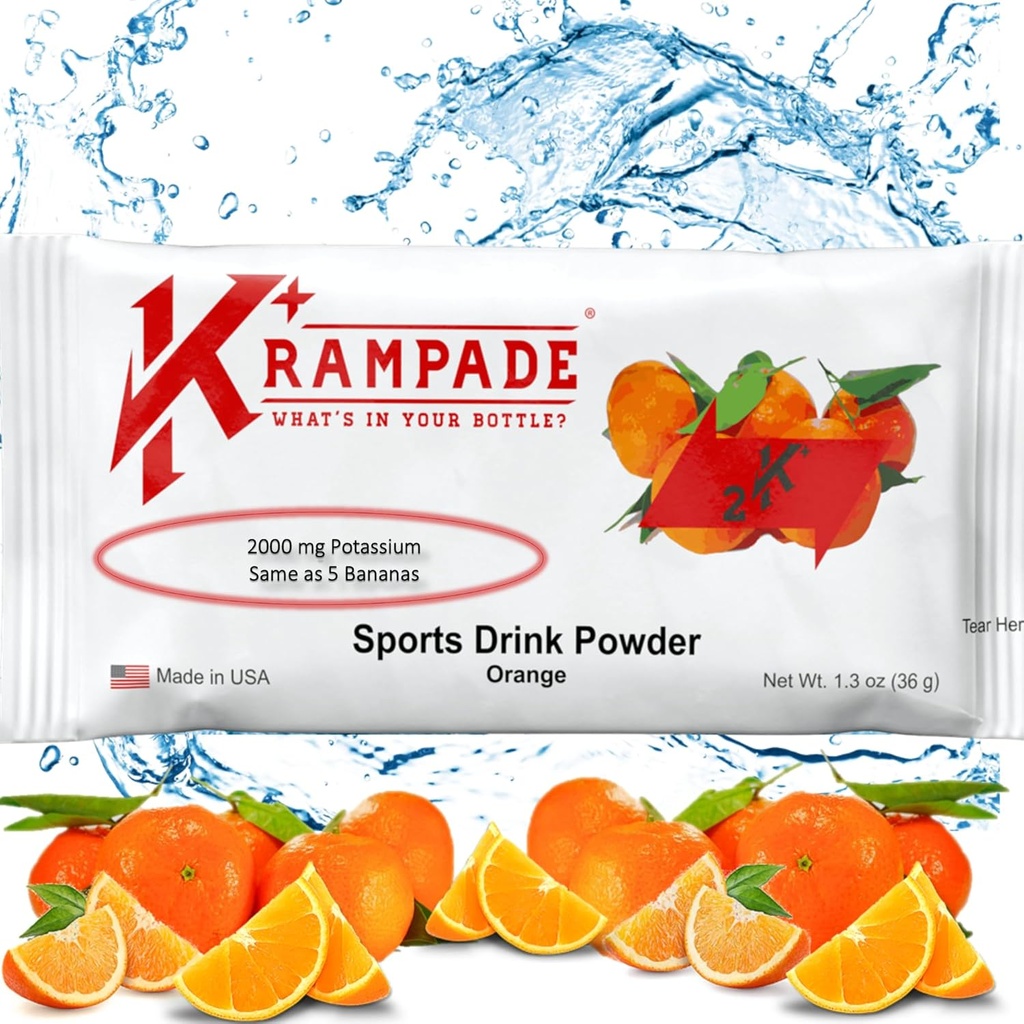 Krampade Original 2K - 2000 mg Kalijev elektrolit v prahu mešanica 