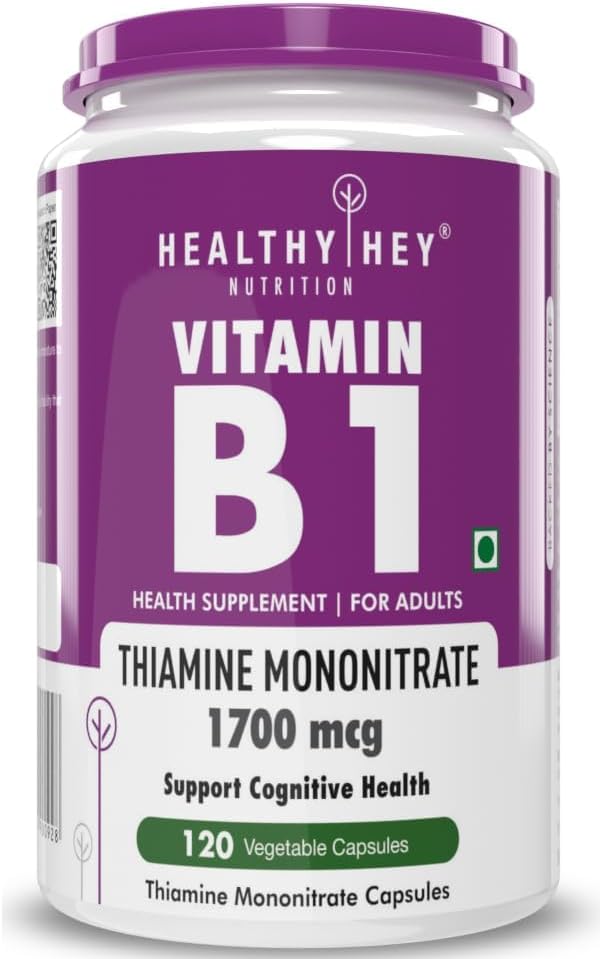 Vitamin B1 Tiamin - 120 Veg kapsule