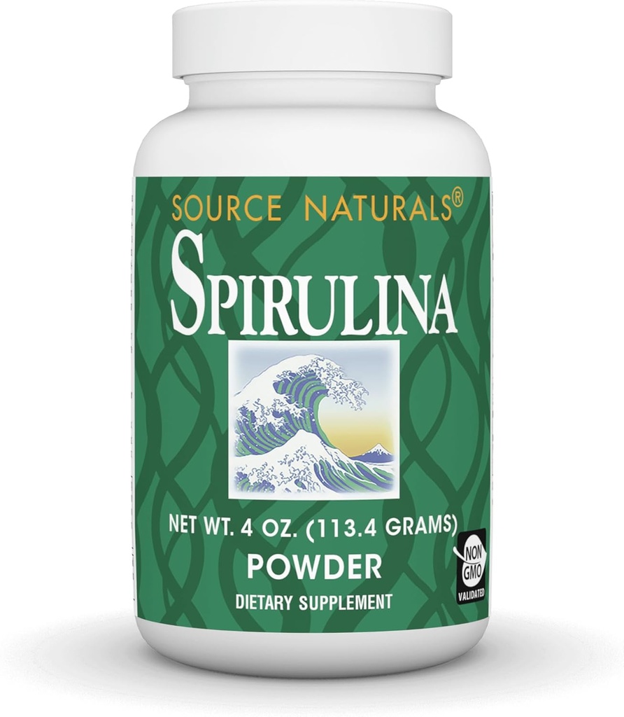 Vir Naturals Spirulina - za podporo imunskega sistema - 4 oz Powder