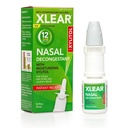 Xlear 12-Hour Nasal dekongestiv Spray, naravni Salin Nasal Spray z Xilitol in Oxymetazolin, Instant Sinus tlak in prebavne olajšave za otroke in odrasle 0,5 fl oz (Pack po 1)
